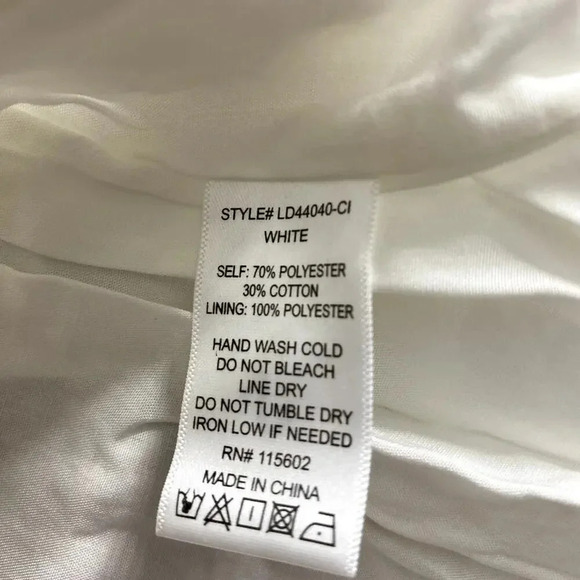 Lush Clothing Womans Summer Floral Dress White size M - Picture 7 of 8